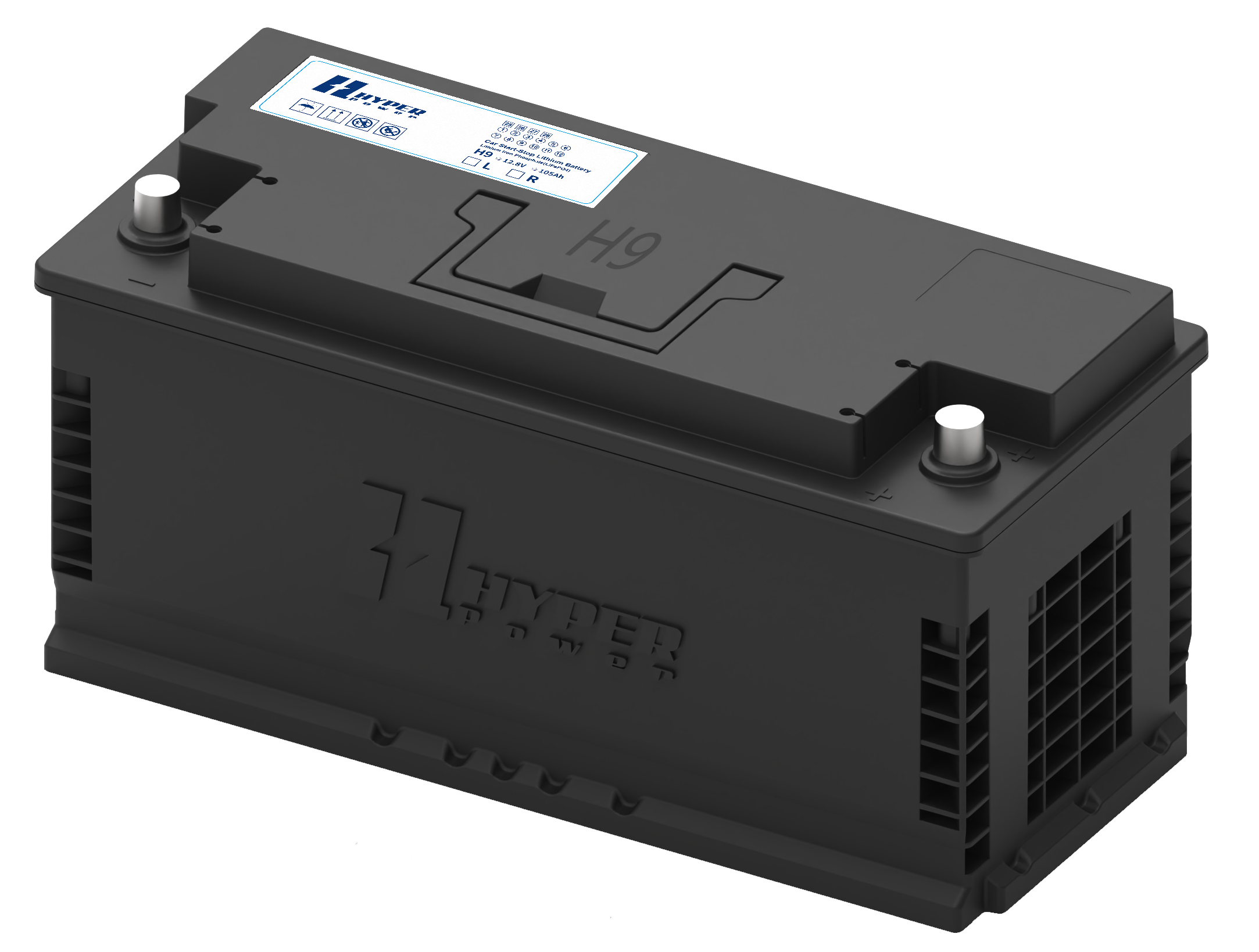 CLB-105 H9/L6 12V Lithium-ion car battery